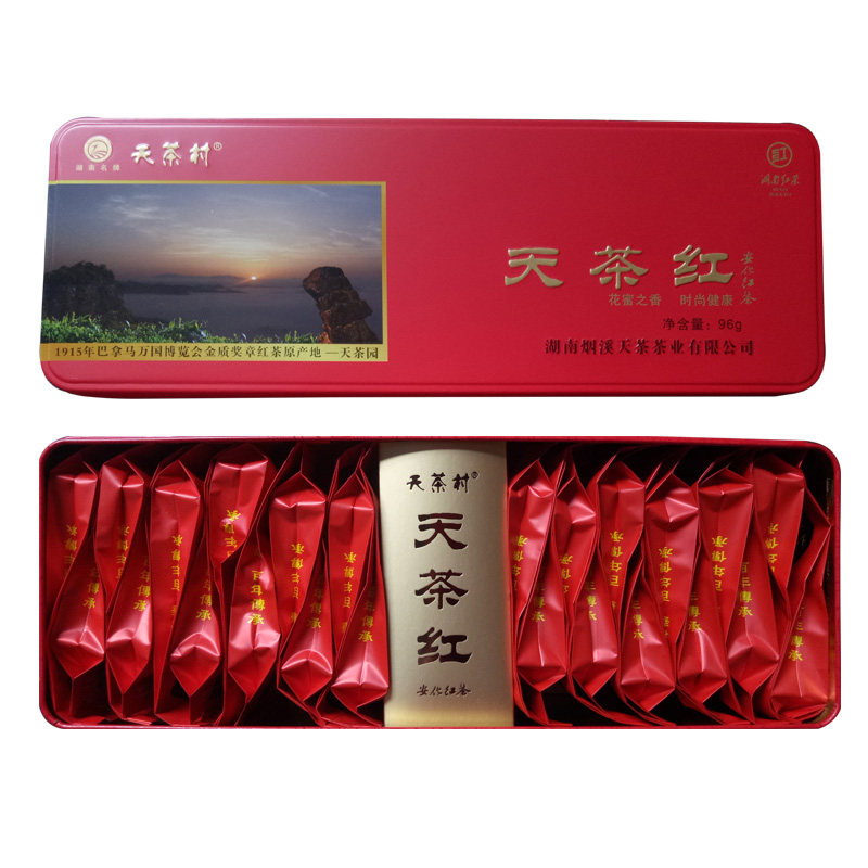 正宗安化烟溪金奖红茶传统工艺天茶村天茶96g其它红茶