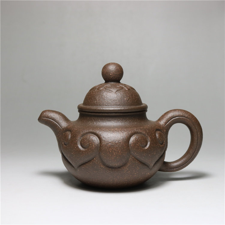 许学军如意泥掇铁砂学军宜兴陶刻兴纯双军许双军茶壶