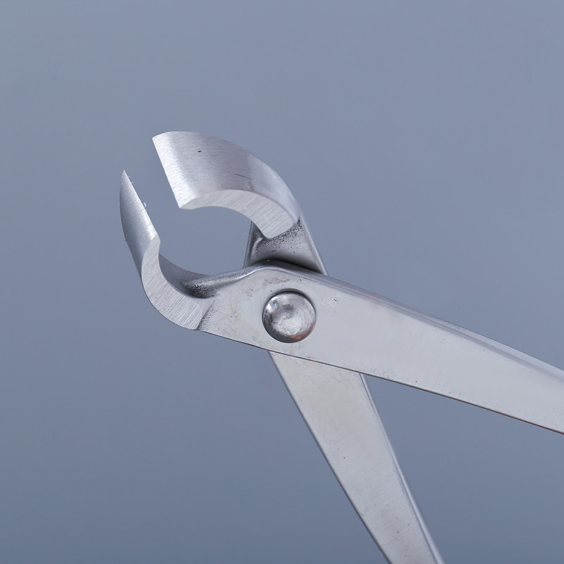 盆景工具不锈钢叉枝剪斜口剪朱斜切剪叉枝钳朱制作剪刀