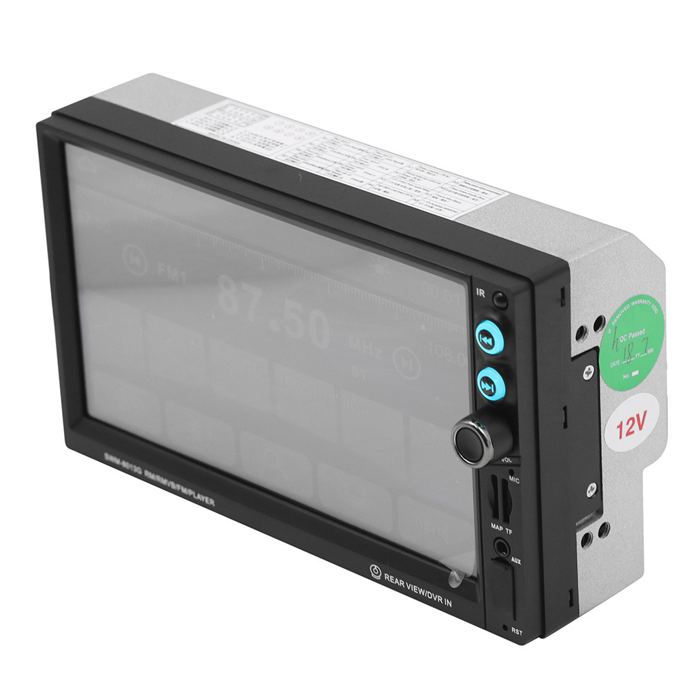 摄像头mp3插卡机车载7寸高清蓝牙通话mp5播放器智能车机导航