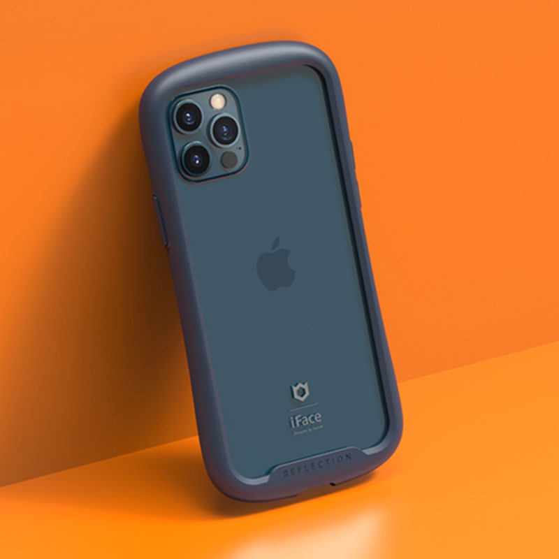 hamee日本iface苹果iphone12mini保护套透明钢化玻璃防摔手机壳