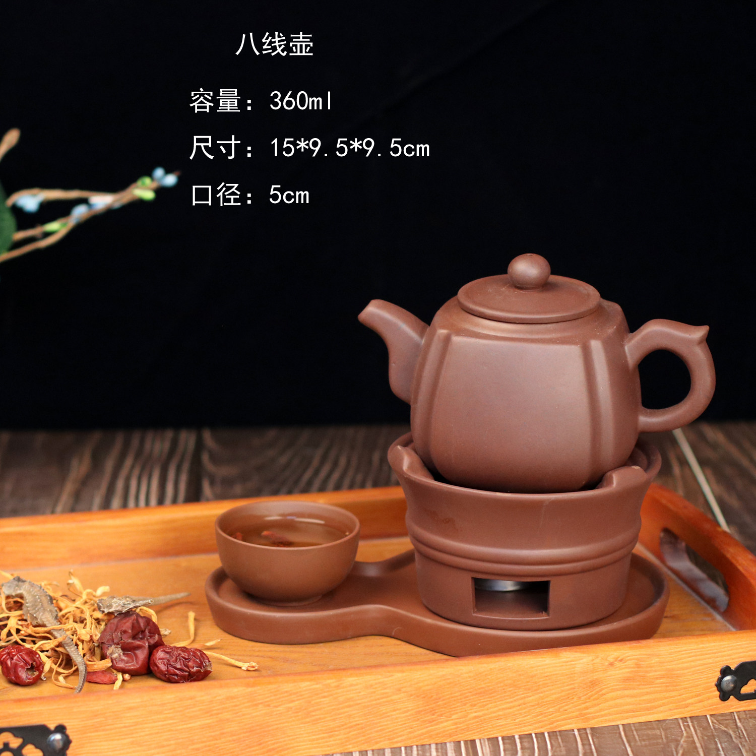 汤壶功夫大容量紫砂壶茶壶酒店餐具用品汤养生养生茶壶