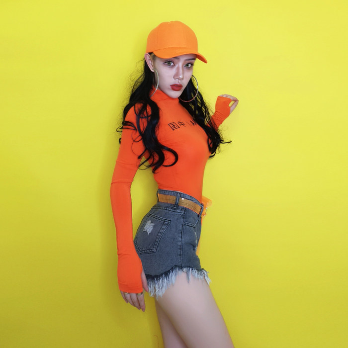 酒吧ds演出服欧美歌手dj舞台服装韩舞酒吧夜店领舞团队爵士舞服装