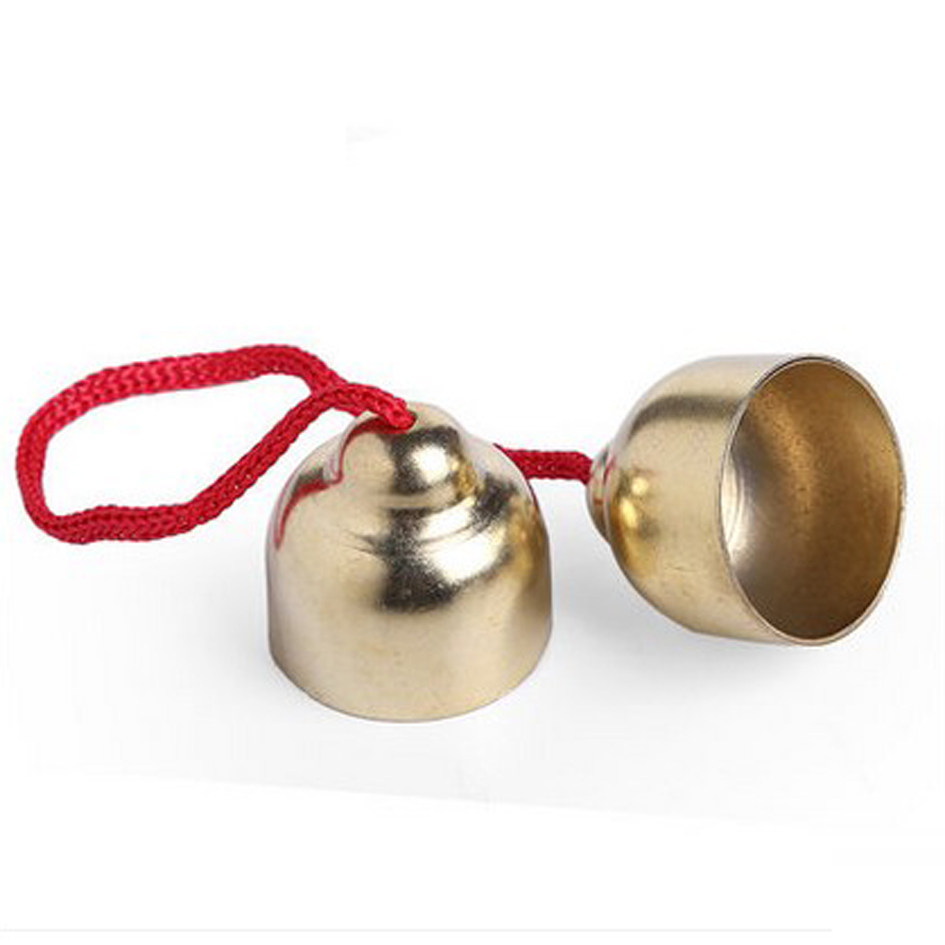 碰铃奥尔夫打击乐器带绳柄大号碰钟儿童早教教具乐器打击乐器