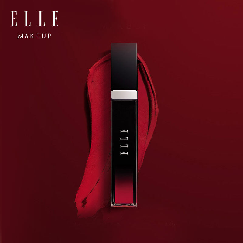 10多倍差价!6g 多色 法国 elle makeup挚爱丝绒唇釉