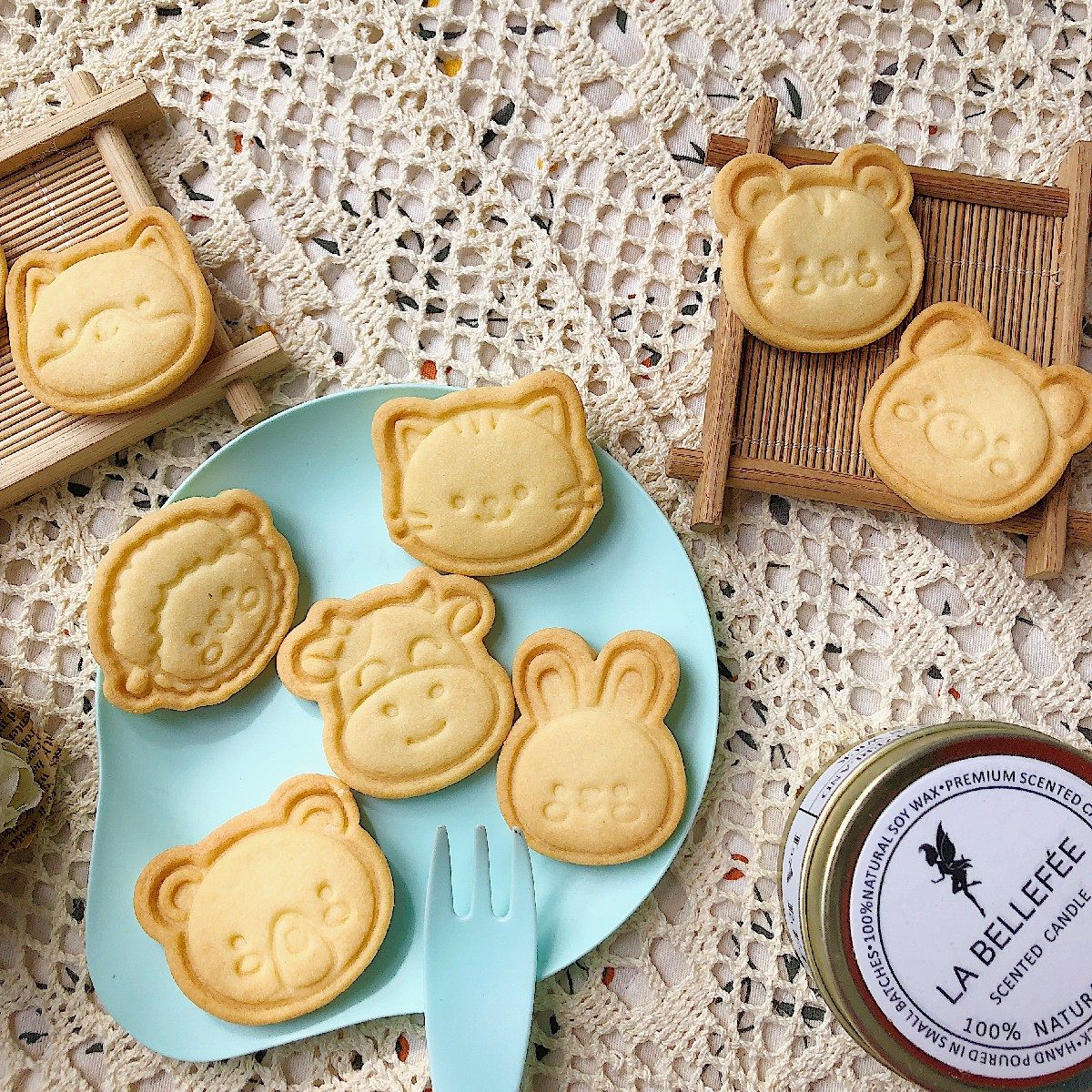 生肖手工日本网红卡通动物曲奇饼干甜品教师节曲奇饼干