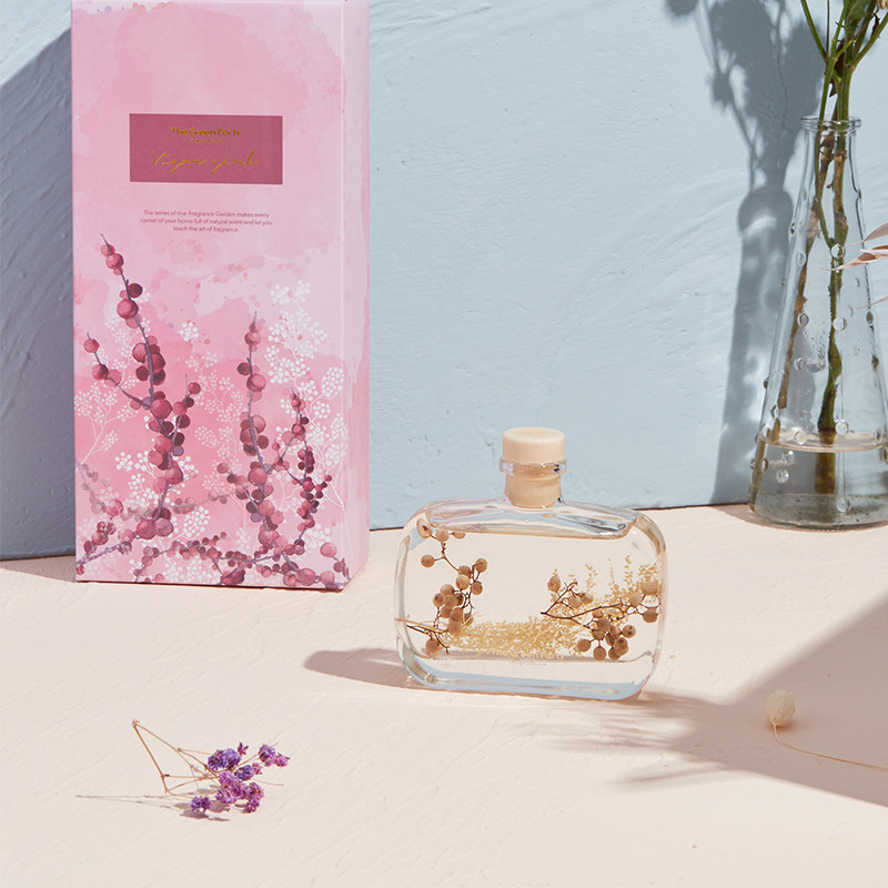 thegreenparty盛夏花园无火藤条香薰卧室熏香家用室内香薰香料