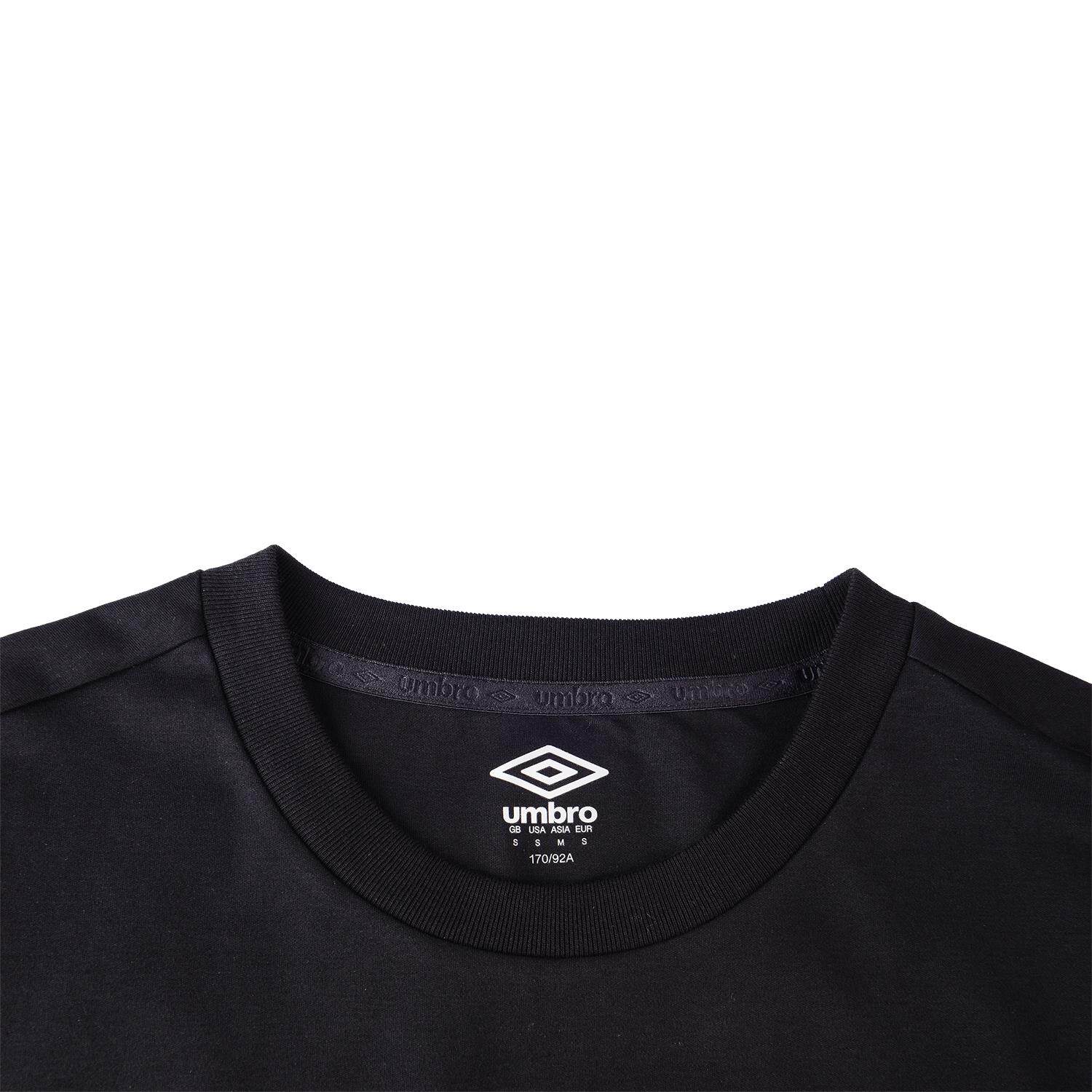 茵宝umbro2020年夏季短袖t恤男子胸前刺绣logo图案潮流运动t潮牌