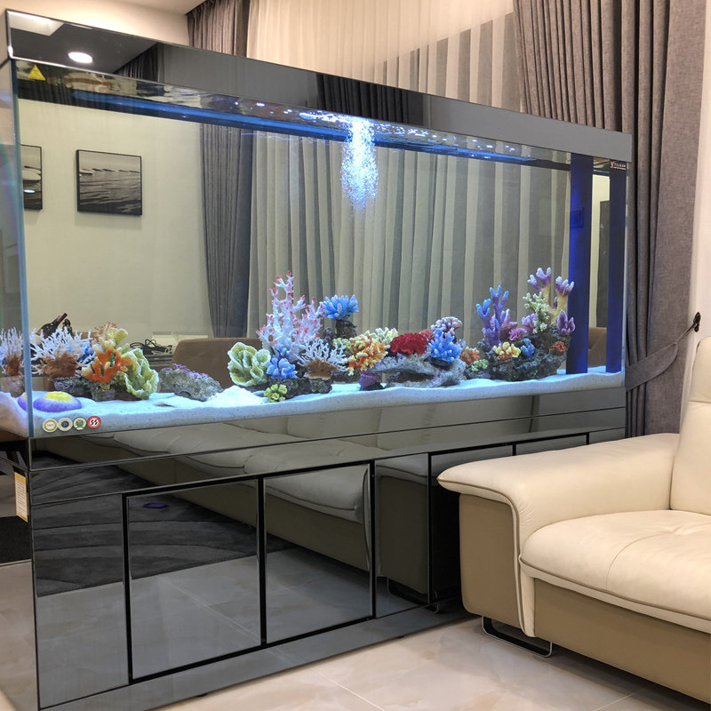 鱼缸上海定做上门测量尺寸定制海水缸水草生态鱼缸