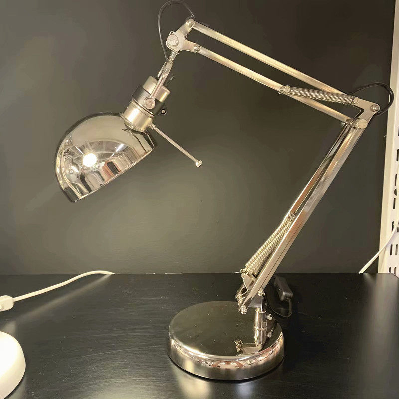 台灯宜家芙萨工作灯台弯曲调整角度护眼办公阅读台灯护眼灯