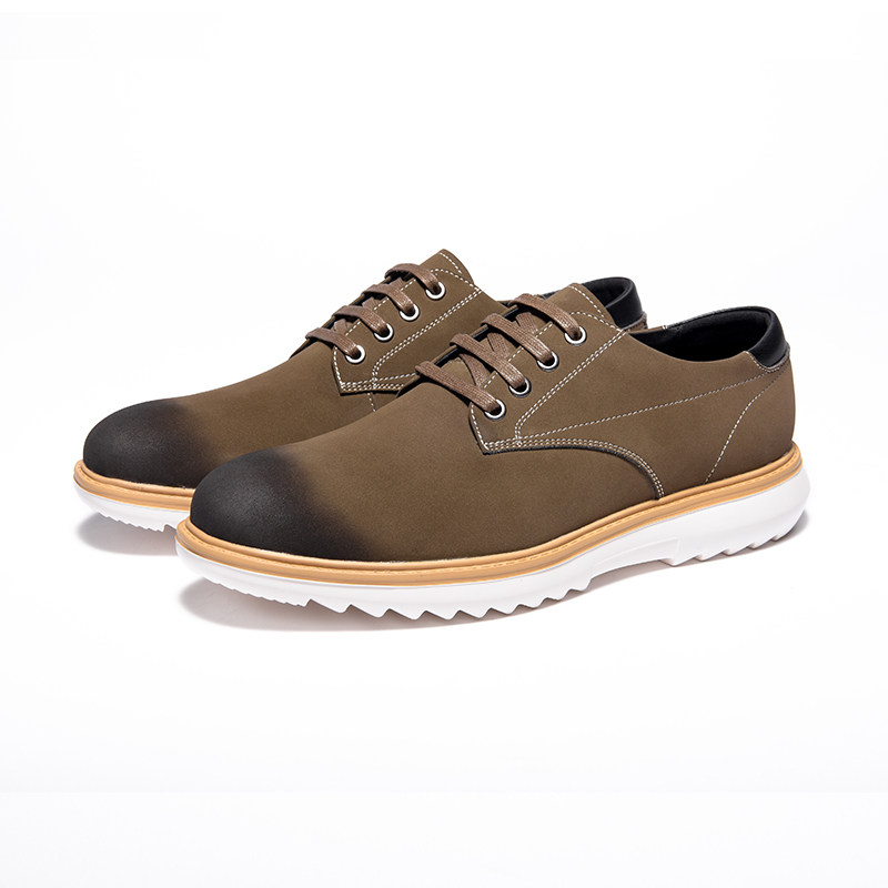 柒牌男装皮鞋男士商务时尚低帮休闲鞋潮流青年时尚休闲鞋