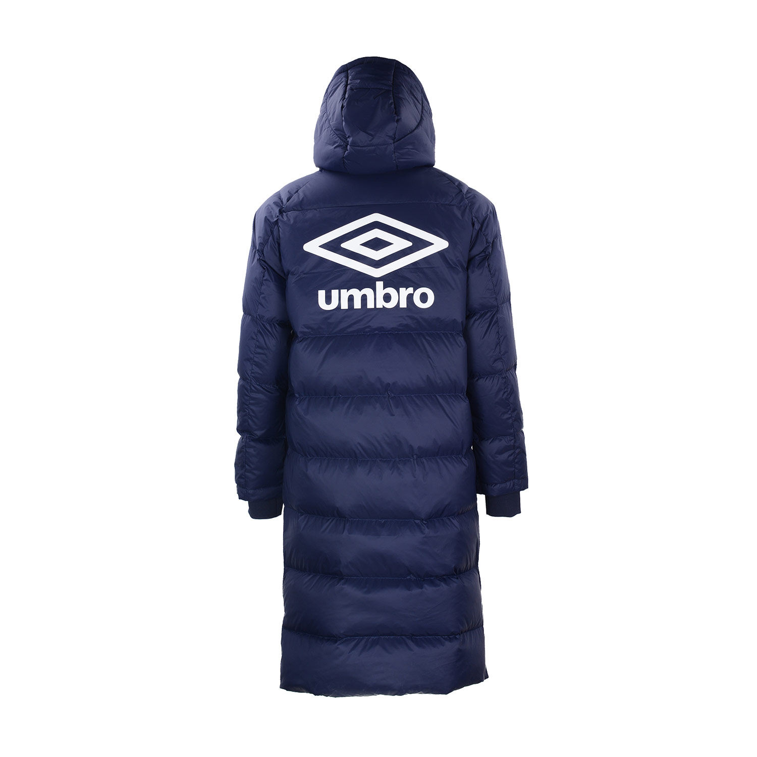 umbro茵宝2020男子冬季新款连帽长款运动时尚运动羽绒服