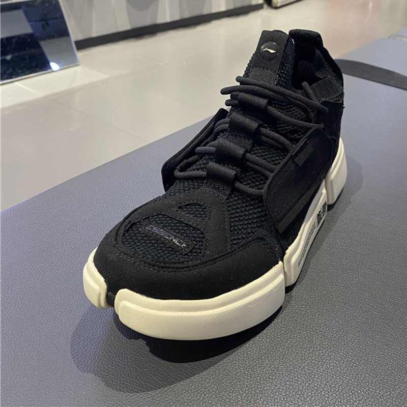 中国李宁男鞋新款悟道运动鞋时尚休闲板鞋agbn0631运动休闲鞋