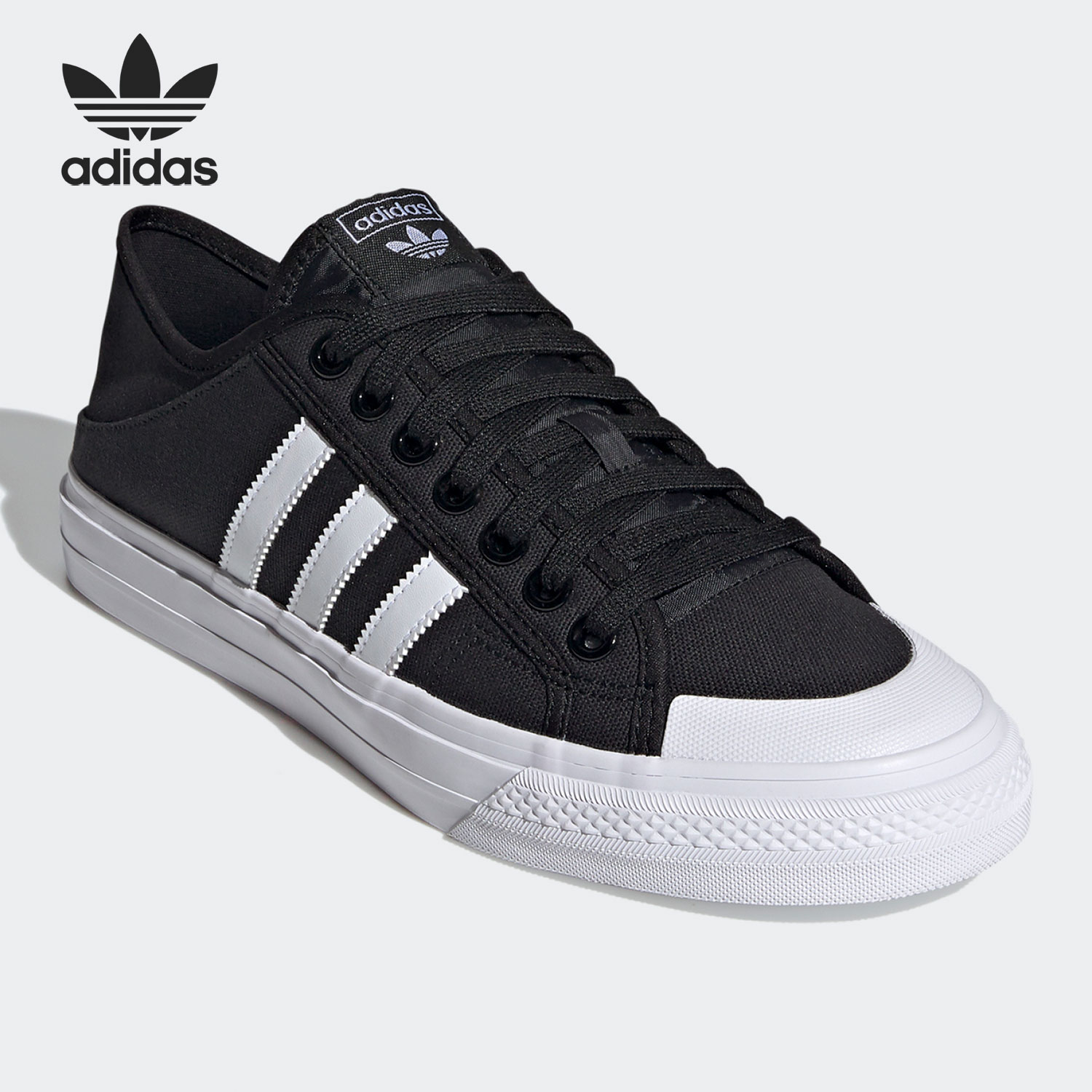 adidas迪达斯三叶草男鞋夏季新款帆布布鞋低帮舒适休闲板鞋