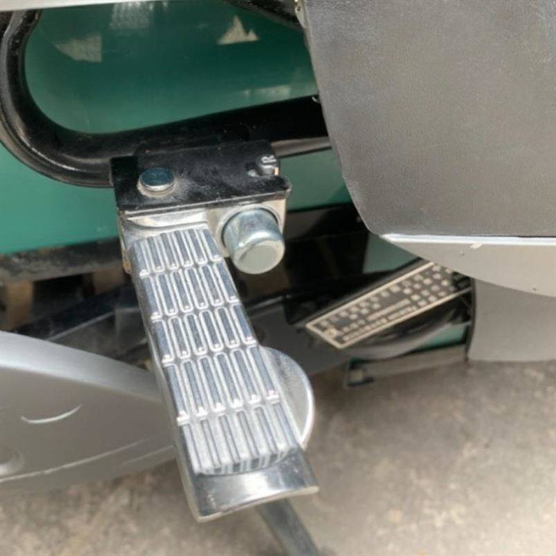 脚蹬电动车适用踩脚铝合金脚踏板阿米尼小刀折叠电动车脚踏