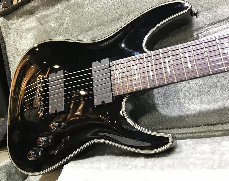 schecterhellraiserc7c7斯科特弦电吉他韩产部落琴行吉他电吉他