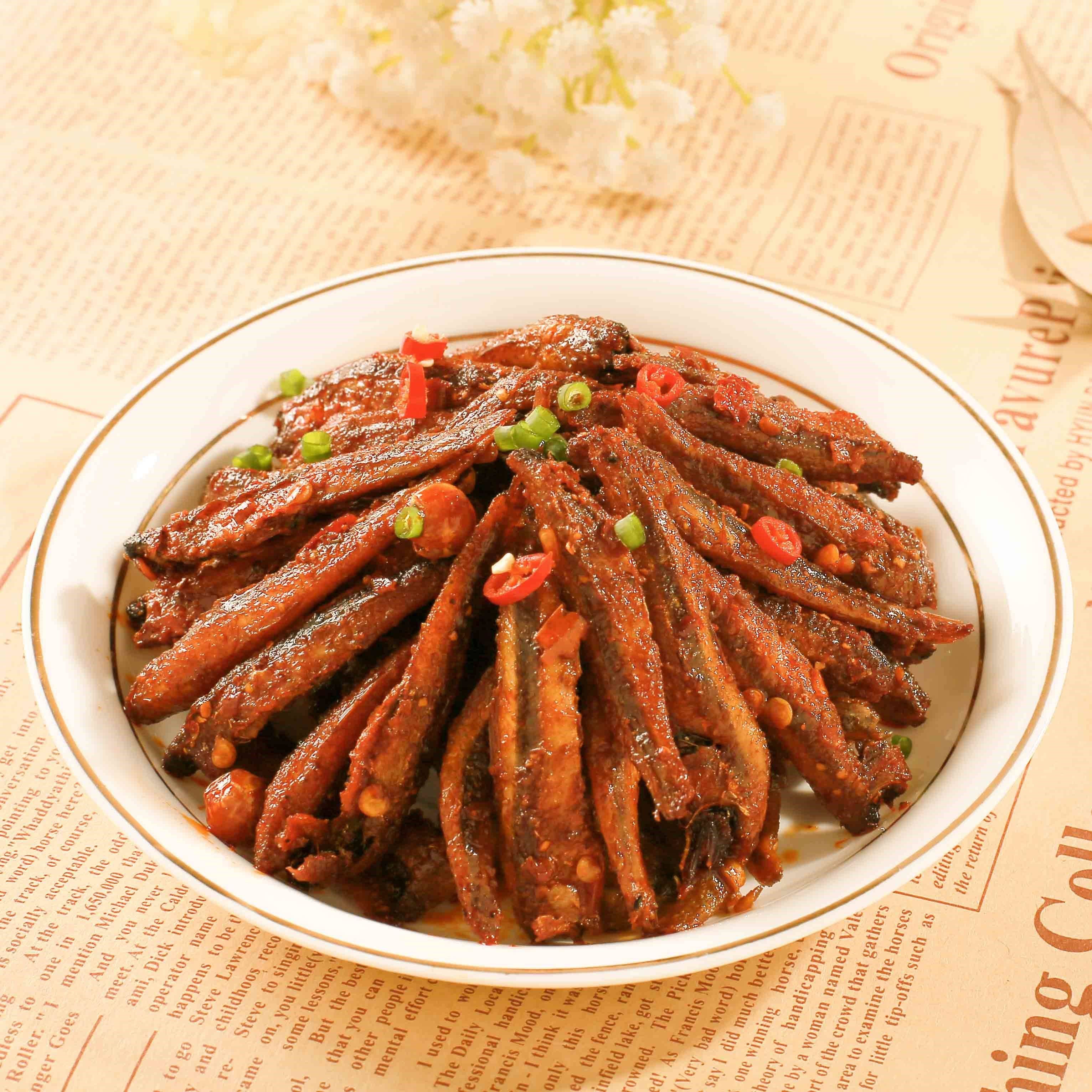 100包便宜洞庭湖麻辣小鱼仔干零食小吃香辣毛毛即食鱼零食