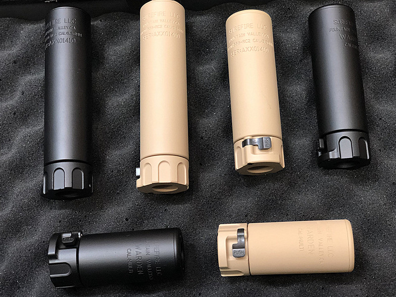 ldt416精击slr锦明水弹通用装饰消音warden扩孔版水弹枪