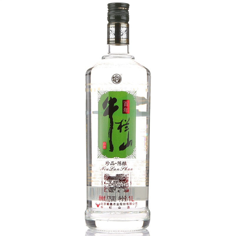 牛栏山珍品陈酿52度1000ml6瓶整箱装浓香型白酒