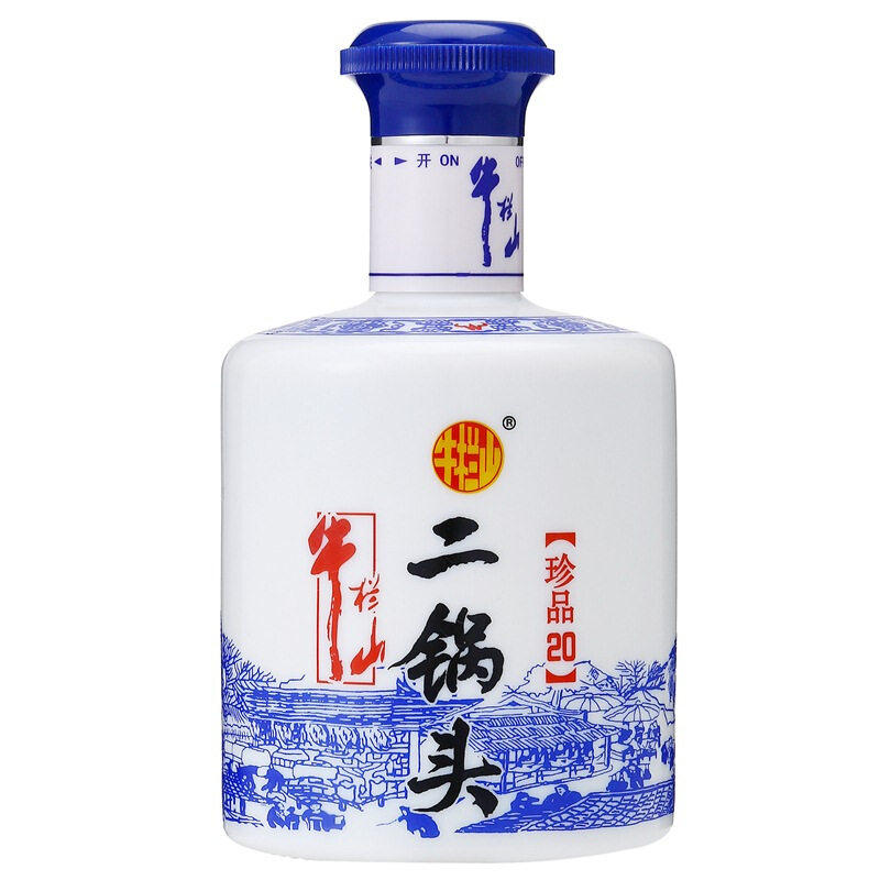牛栏山二锅头酒珍品二十年 珍品20年52度450ml *6瓶白酒整箱装