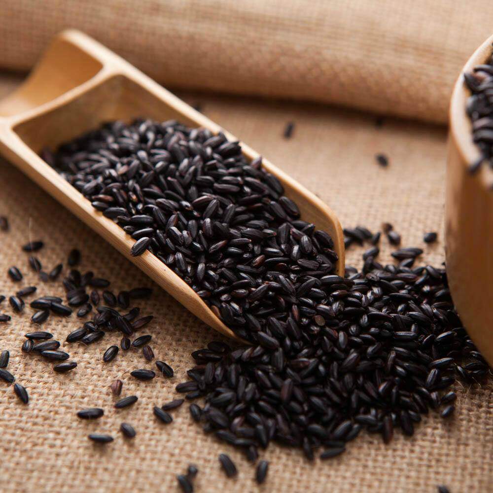 汉水农夫 汉中黑米糙米农家天然生态黑米杂粮粗粮1kg礼盒