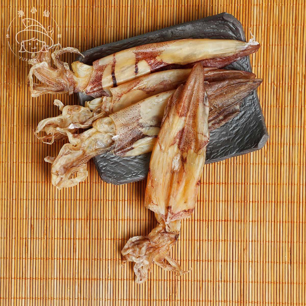 渔民自晒特产淡干无盐无沙无杂质干度足国产海捕优级小管鱿鱼干货