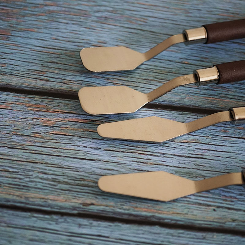 调色颜料陶艺工具釉下刮刀铲刀diy模型制作工具