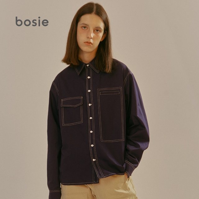 Shirt men couple female solid color casual long sleeve trend jacket spring and autumn shirt 306 Shirt men couple female solid color casual long sleeve trend jacket spring and autumn shirt 306