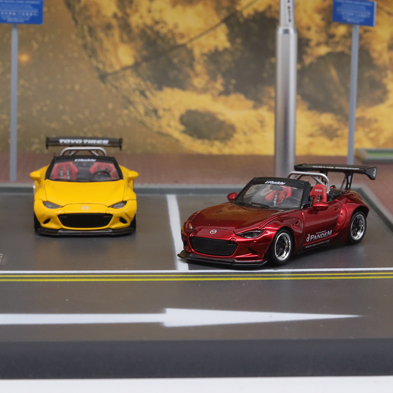 mazda/马自达进入店铺凹凸汽车模型店