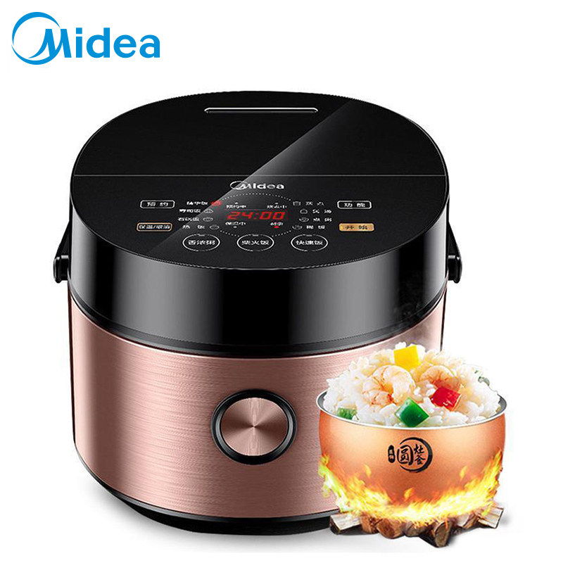 midea美的mbfb40easy501电饭煲微压焖香聚能球釜4l定时电饭煲