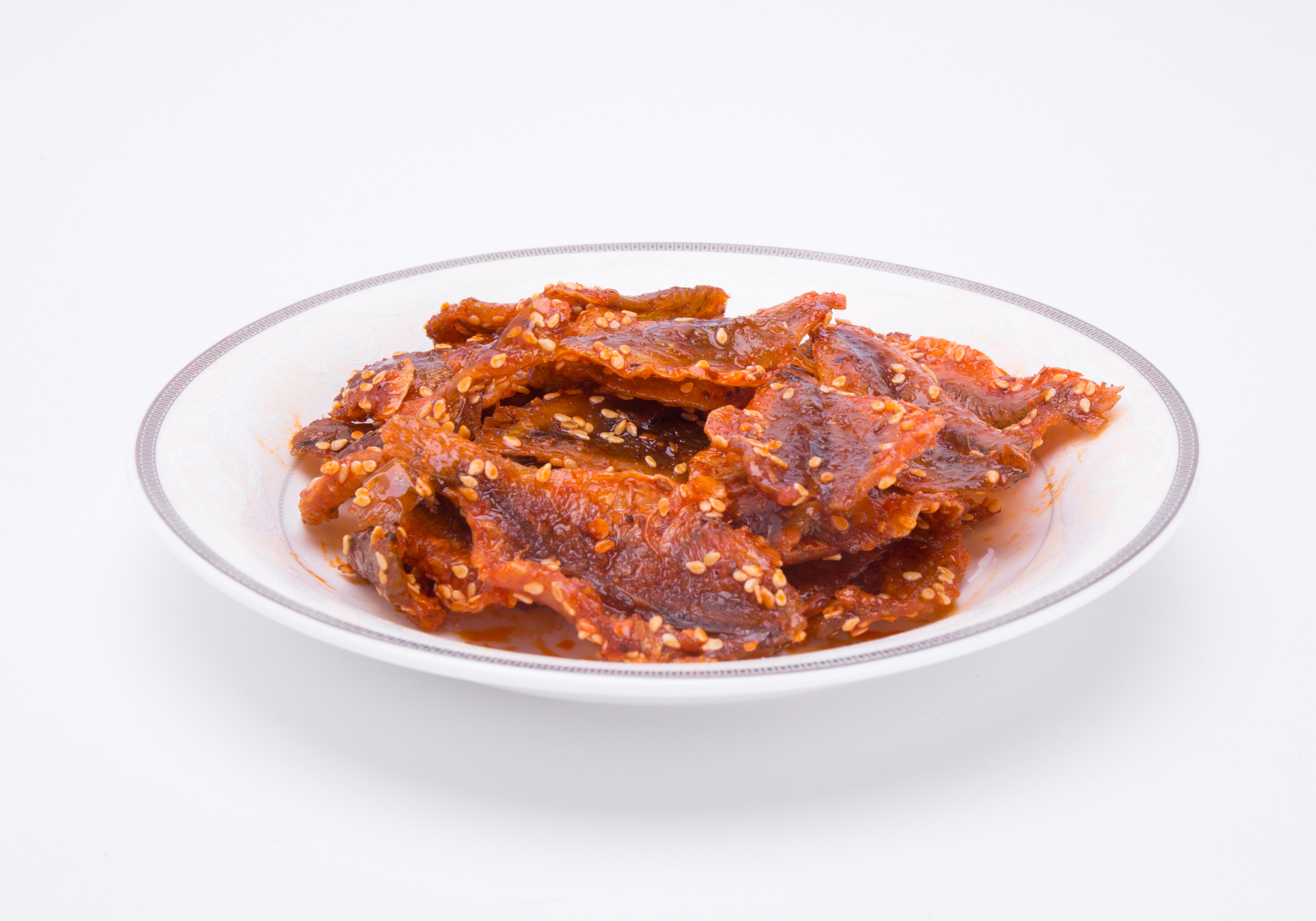 烟台特产芝麻蜜汁黄花鱼500g包邮小黄鱼干烤鱼片即食海鲜零食小吃