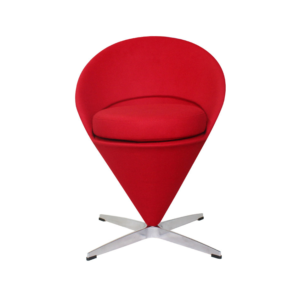 北欧欧式新品现代时尚布艺锥形服装店休闲单人布艺沙发