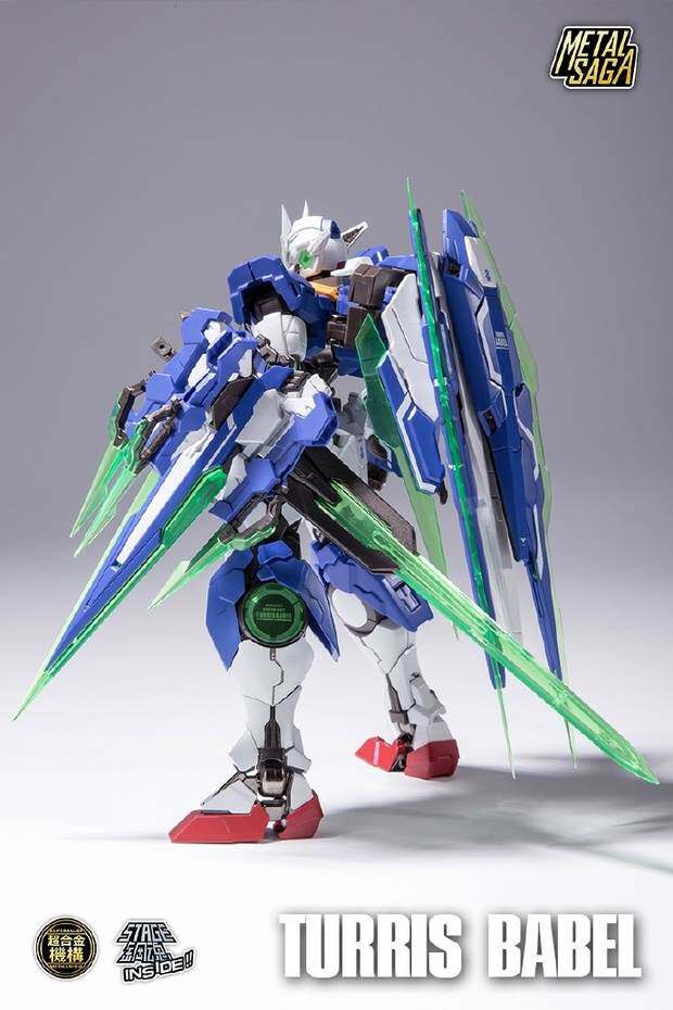 fanmade超合金 1:100成品模型 巴别塔mb 00q 0oq 量子led发光现货