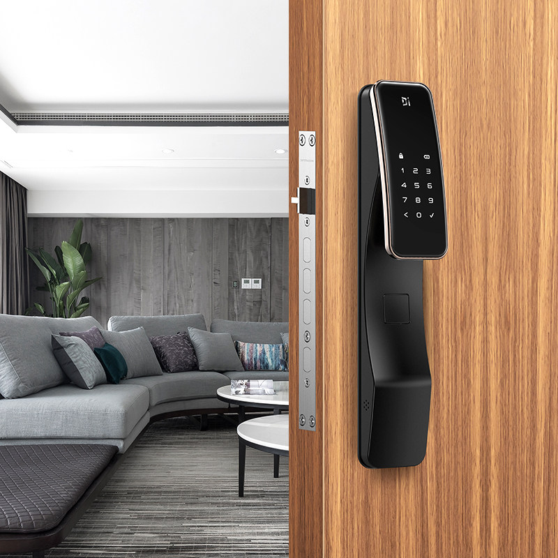 德施曼指纹防盗家用密码锁全自动智能q2电子门锁智能门锁