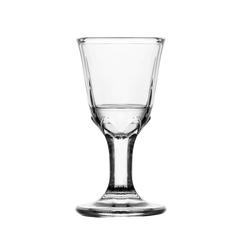 酒杯玻璃高脚杯一口透明酒壶酒盅小酒烈酒家用白酒杯