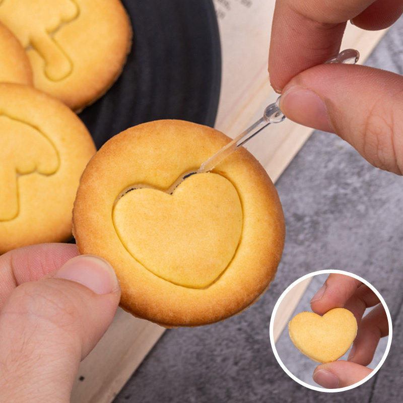 饼干雅奇韩抠糖扣糖挑战网红儿童零食游戏手工糖果