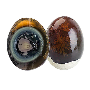 皮蛋无铅正宗湖北溏心松花蛋特大70g鸭变蛋官方旗舰店批发腌制