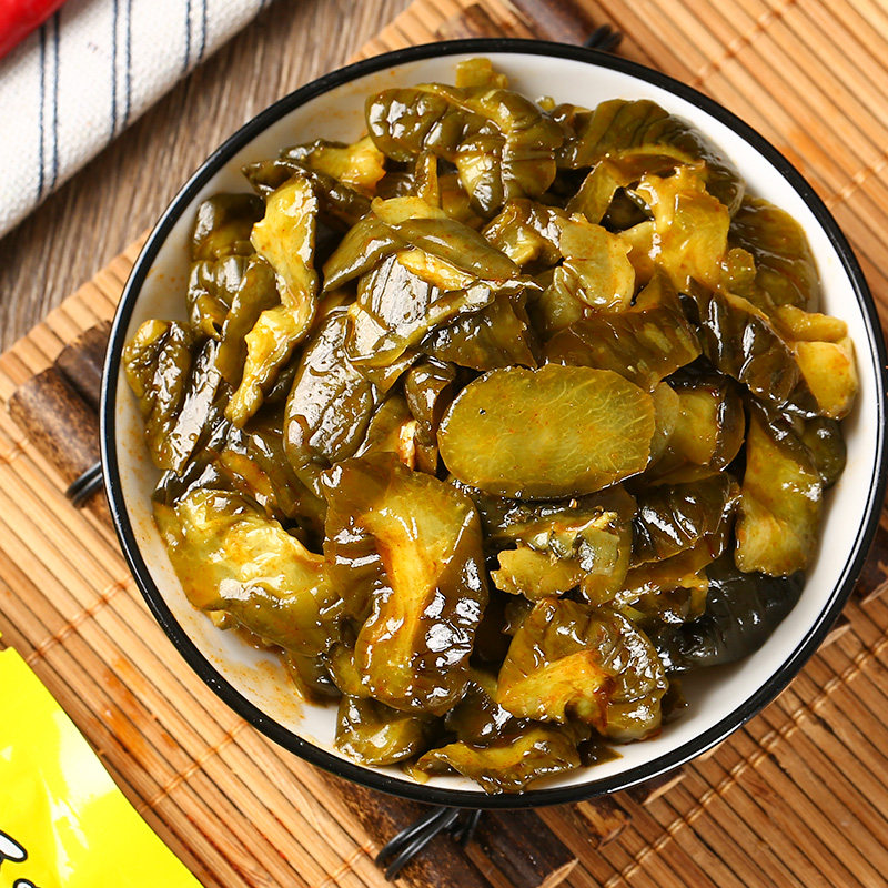 香辣黄瓜腌制酱黄瓜片蜜汁脆瓜香甜甜味脆爽酱菜