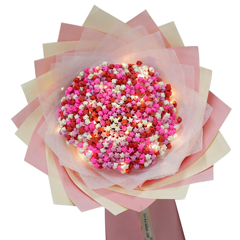 星星情人节生日创意成品折纸五角星花束幸运包幸运幸运星