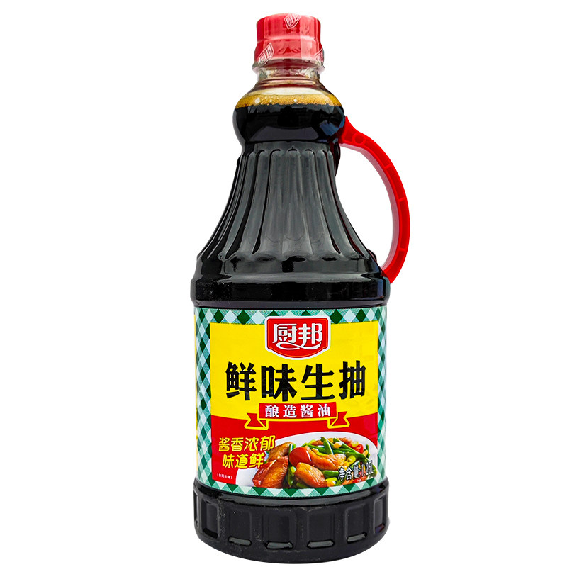 厨邦上色酱油酿造转基因桶装大桶老抽鲜味品生酱油