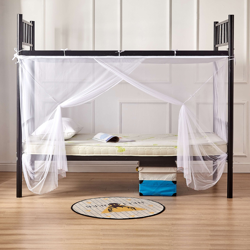 学生15m拉链家用单人通用蚊帐下铺铺上寝室蚊帐