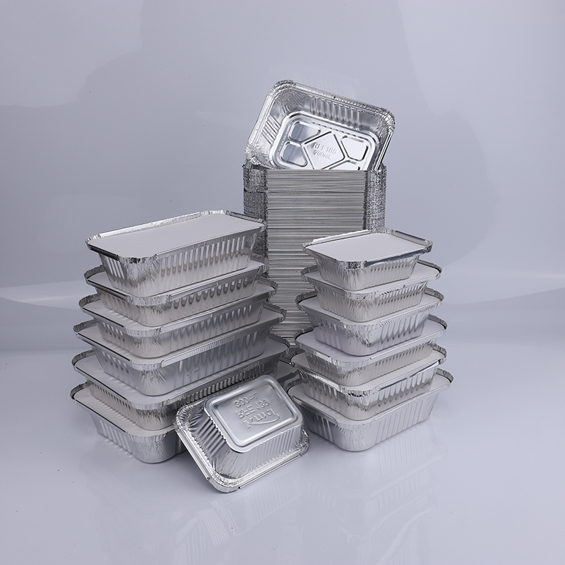 锡纸纸盒烧烤专用加厚长方形烤箱锡箔锡箔纸纸盘一次性餐盒