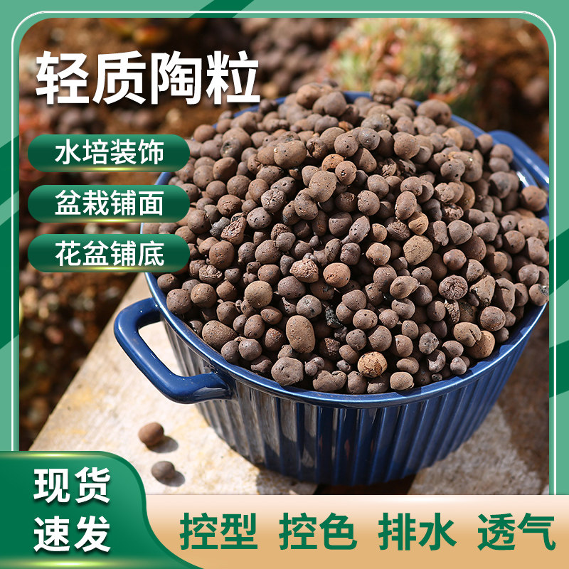 陶粒多肉花盆垫底透气颗粒养花专用用水回填介质