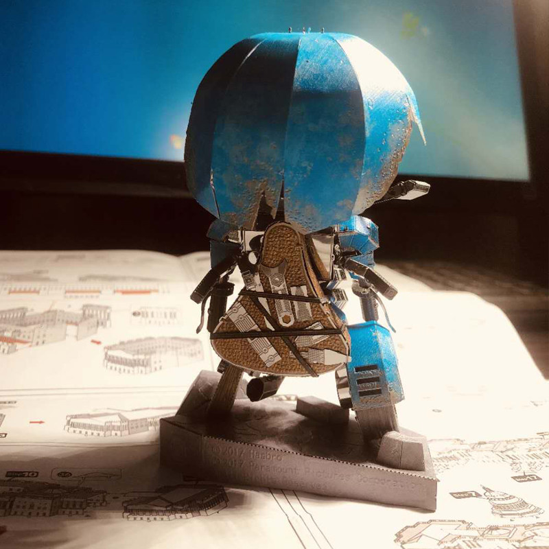 艺模金属模型diy拼装变形金刚正版授权汽车人小灵通创意礼品摆件