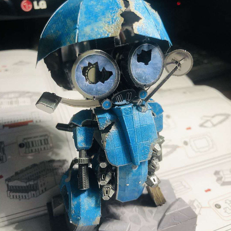 艺模金属金属模模型diy拼装变形金刚正版授权汽车人拼图