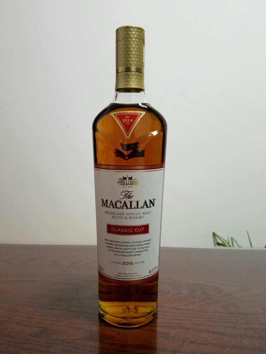 macallan麦卡精粹2018年限量雪莉单一麦芽苏格兰威士忌威士忌