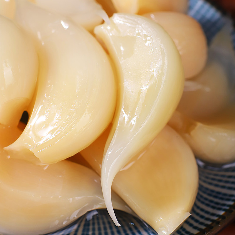 糖醋农家腌制泡大蒜头自制新鲜泡菜酸甜下饭腌制
