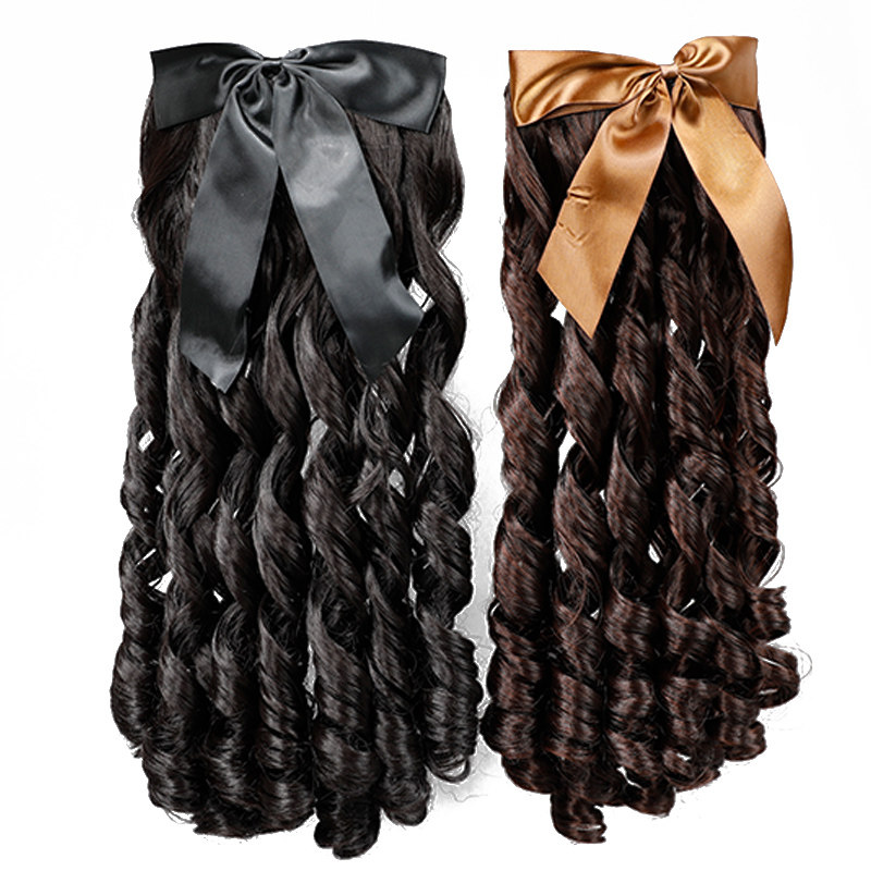 复古油条宫廷国民晚清发片时尚卷发民国上海卷发片