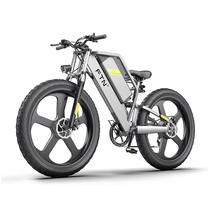 ftn锂电池电动自行车助力代步沙滩越野车电瓶车山地电动自行车