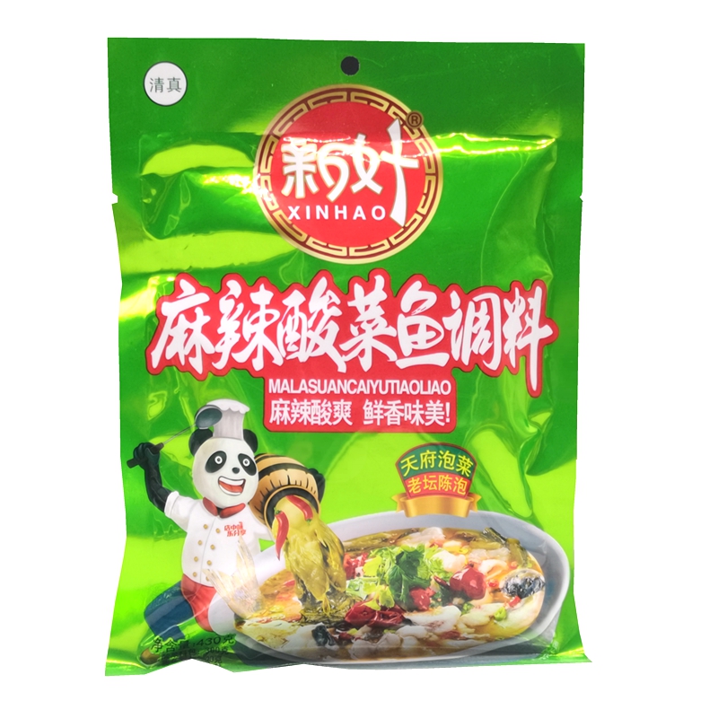 调料新好麻辣酸菜鱼430g5袋四川特产火锅调料